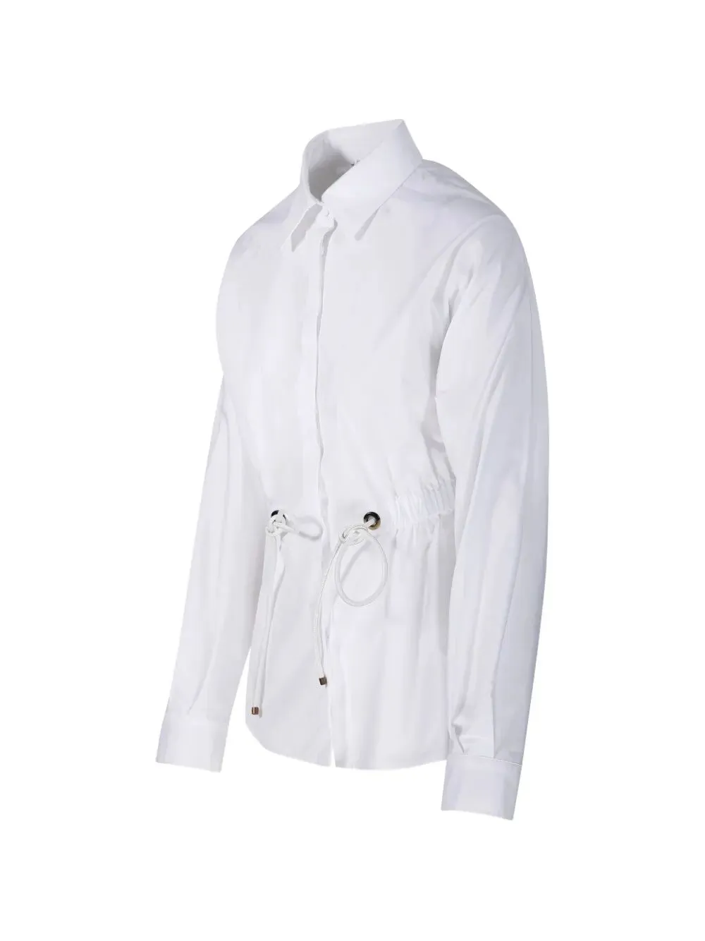"TAZZINA" COTTON POPELINE CLASSIC SHIRT sold by Lord & Taylor product image thumbnail 4