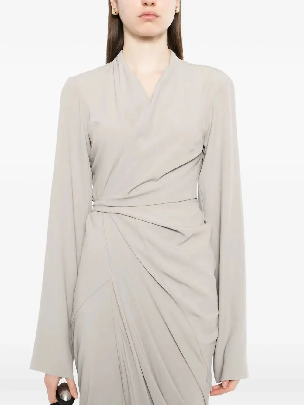 "WRAP GOWN" DRESS sold by Lord & Taylor product image thumbnail 4