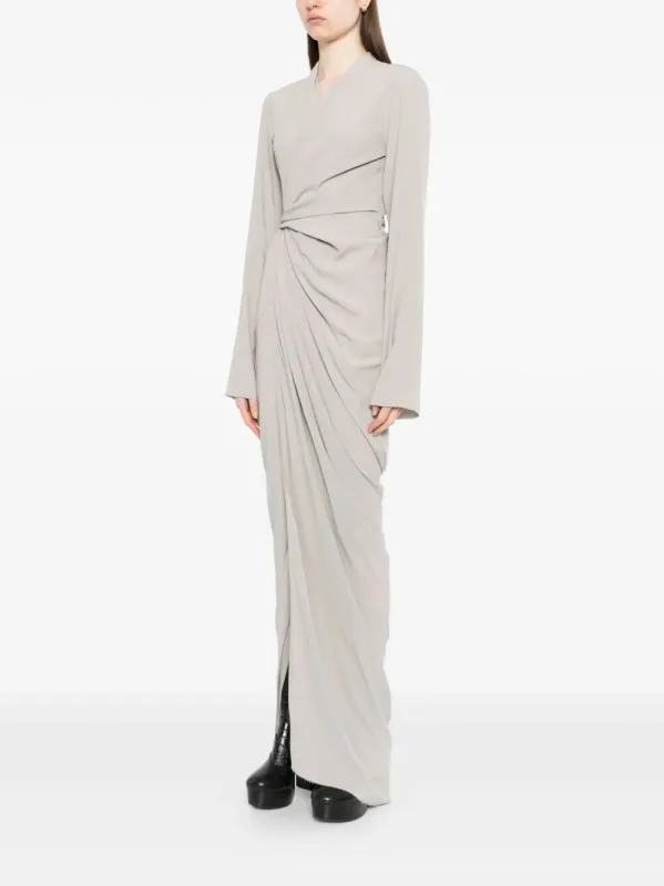 "WRAP GOWN" DRESS made by Rick Owens