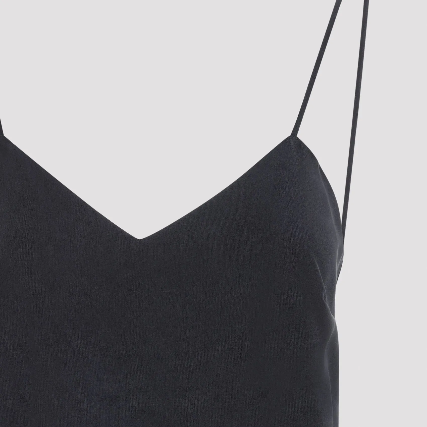 NAVY BLUE SILK UNGHIA WASHED SILK TANK TOP sold by Lord & Taylor product image thumbnail 4