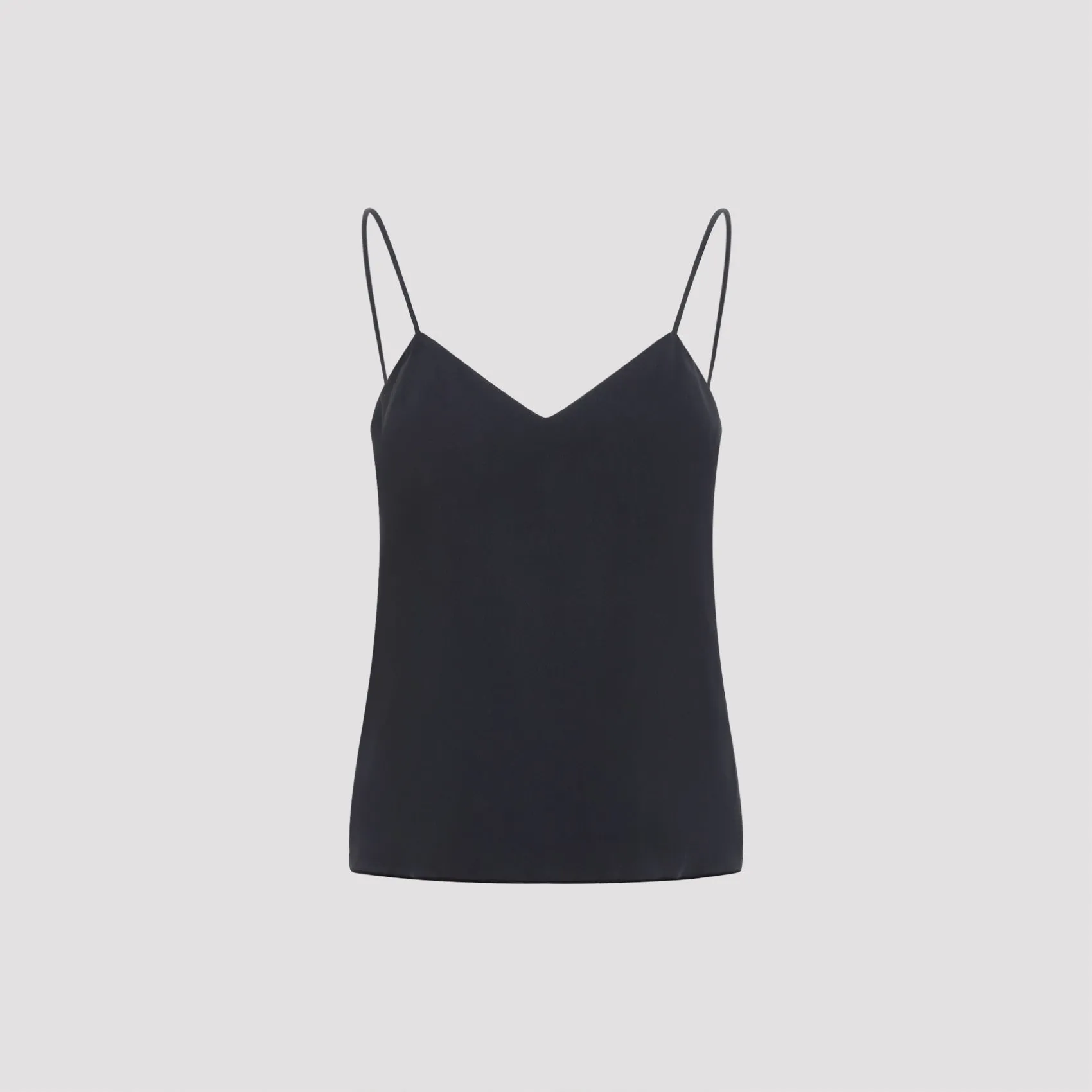 NAVY BLUE SILK UNGHIA WASHED SILK TANK TOP sold by Lord & Taylor product image thumbnail 2