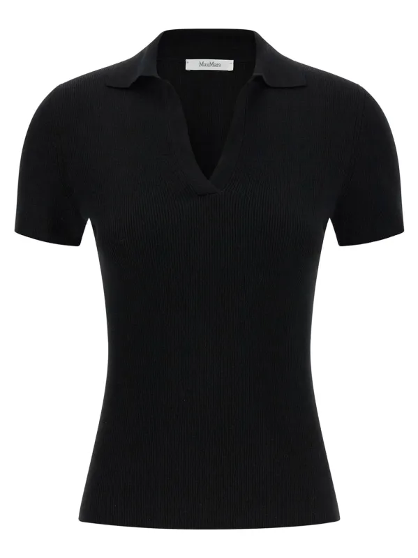 RIB-KNIT WOOL POLO SHIRT sold by Lord & Taylor