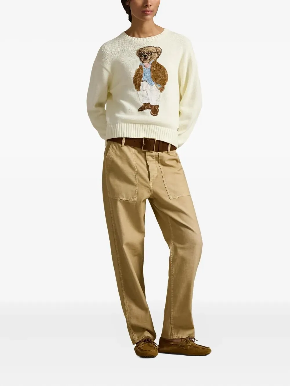 POLO BEAR COTTON CREWNECK JUMPER sold by Lord & Taylor product image thumbnail 4