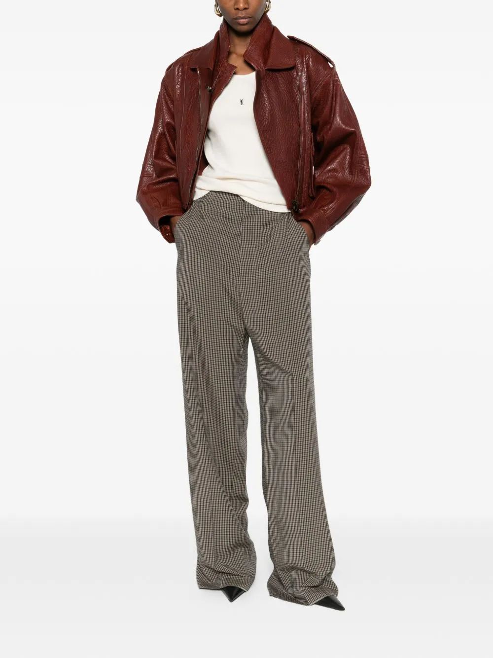 CASSANDRE RIBBED TANK TOP sold by Lord & Taylor product image thumbnail 5