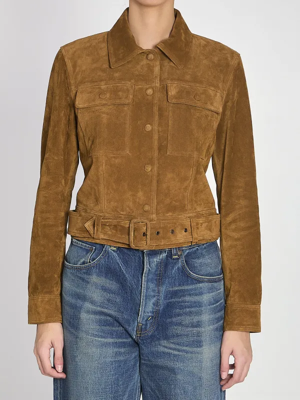 VINTAGE SPLIT LEATHER JACKET sold by Lord & Taylor