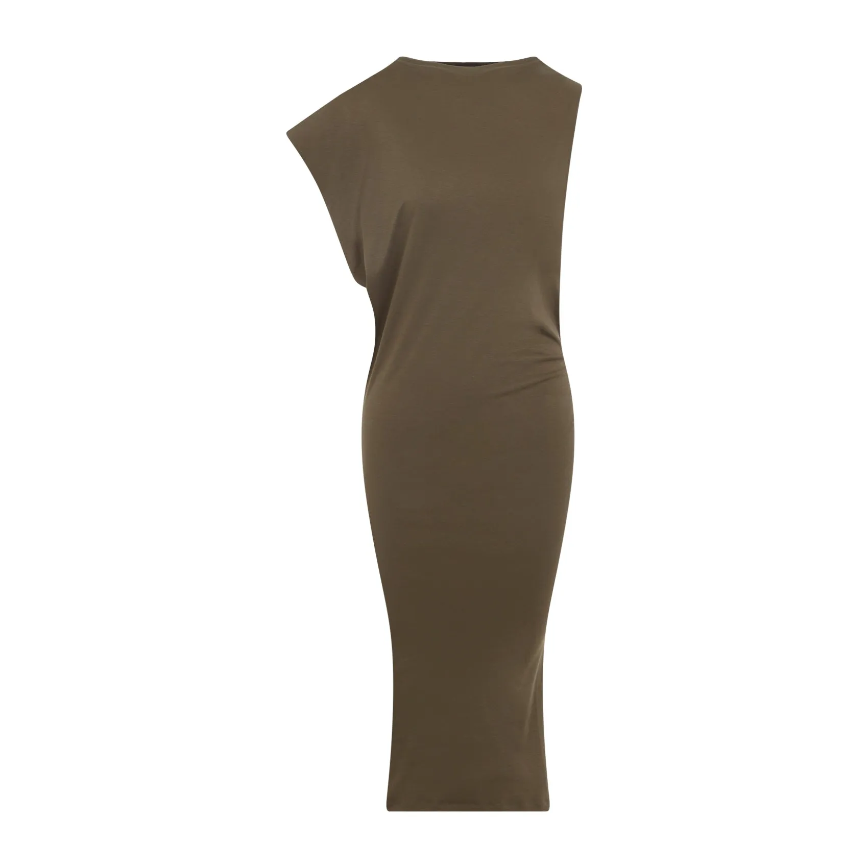 GREEN LA ROBE DRAP COTTON MINI DRESS sold by Lord & Taylor