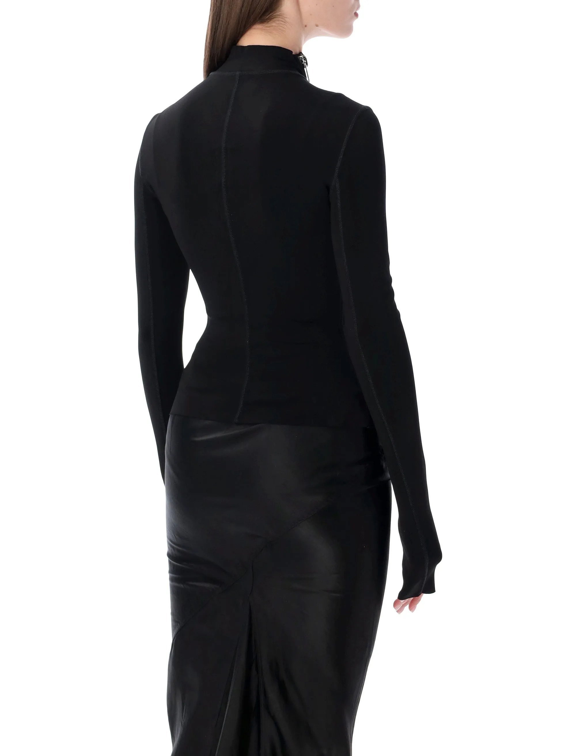 RICK OWENS GARY COMPACT STRETCH JERSEY JACKET sold by Lord & Taylor product image thumbnail 2