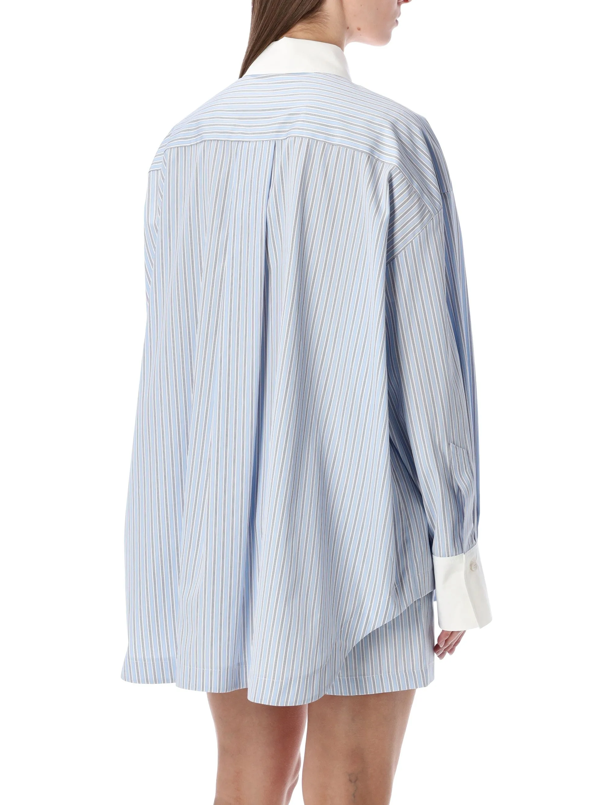 THE ATTICO DIANA OVERSIZED STRIPED SHIRT sold by Lord & Taylor product image thumbnail 2