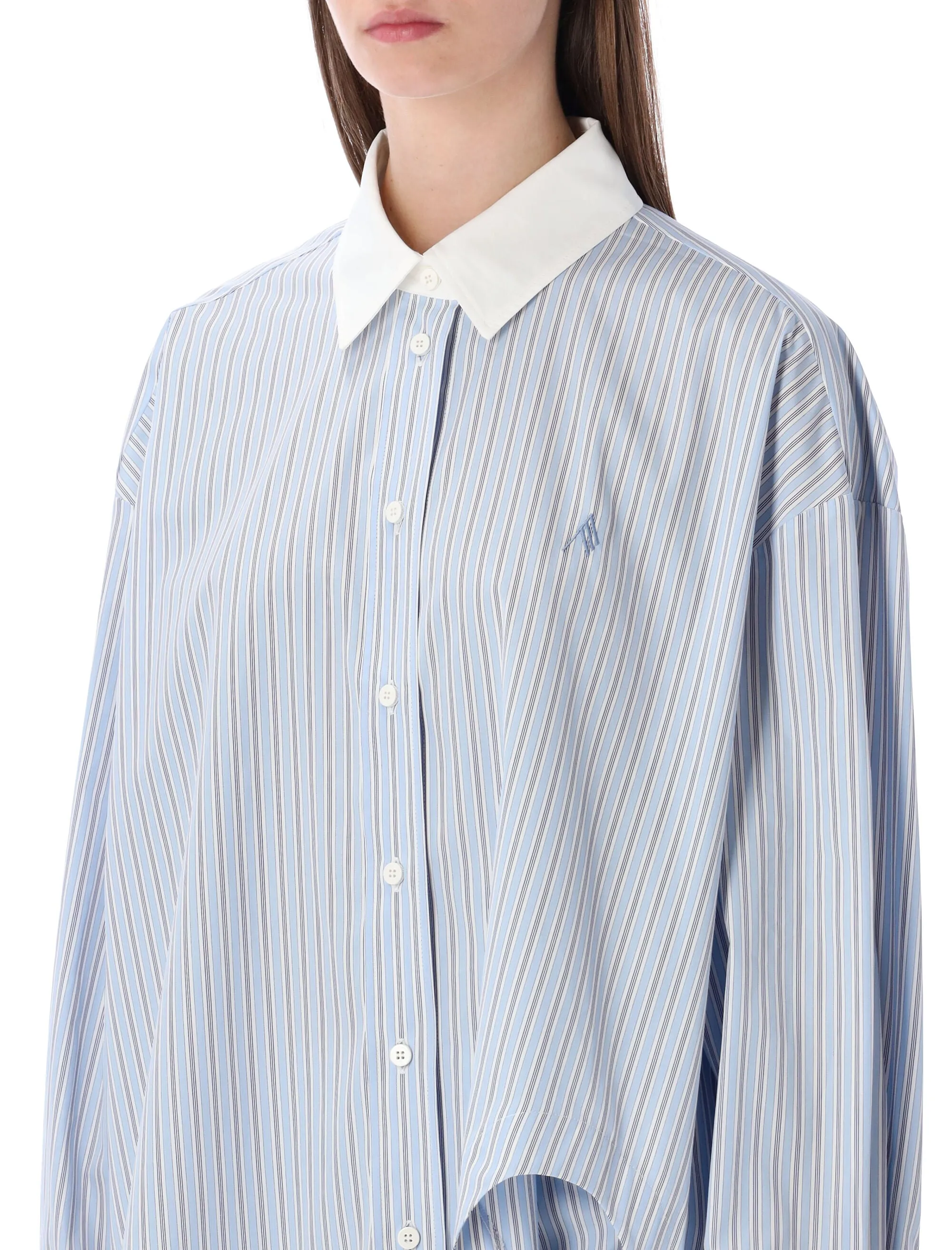 THE ATTICO DIANA OVERSIZED STRIPED SHIRT sold by Lord & Taylor product image thumbnail 3
