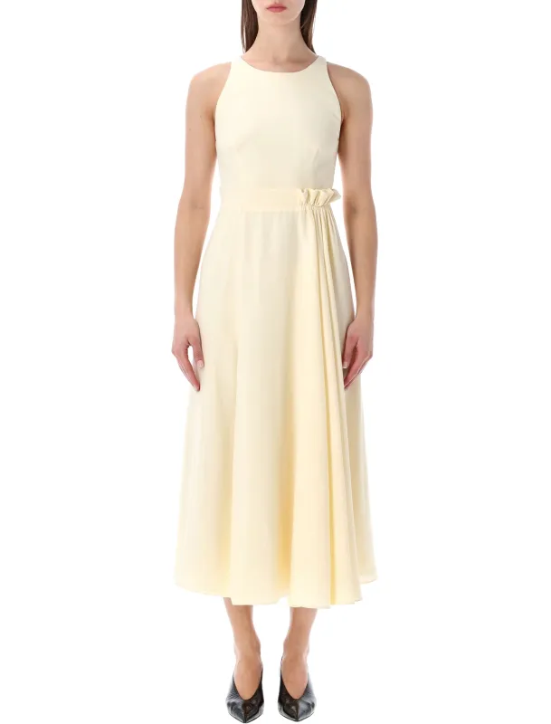 GIVENCHY VISCOSE AND SILK SLEEVELESS DRESS sold by Lord & Taylor