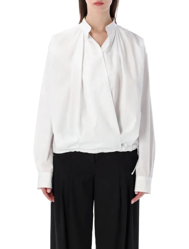 DRIES VAN NOTEN COTTON WRAP SHIRT made by Dries Van Noten