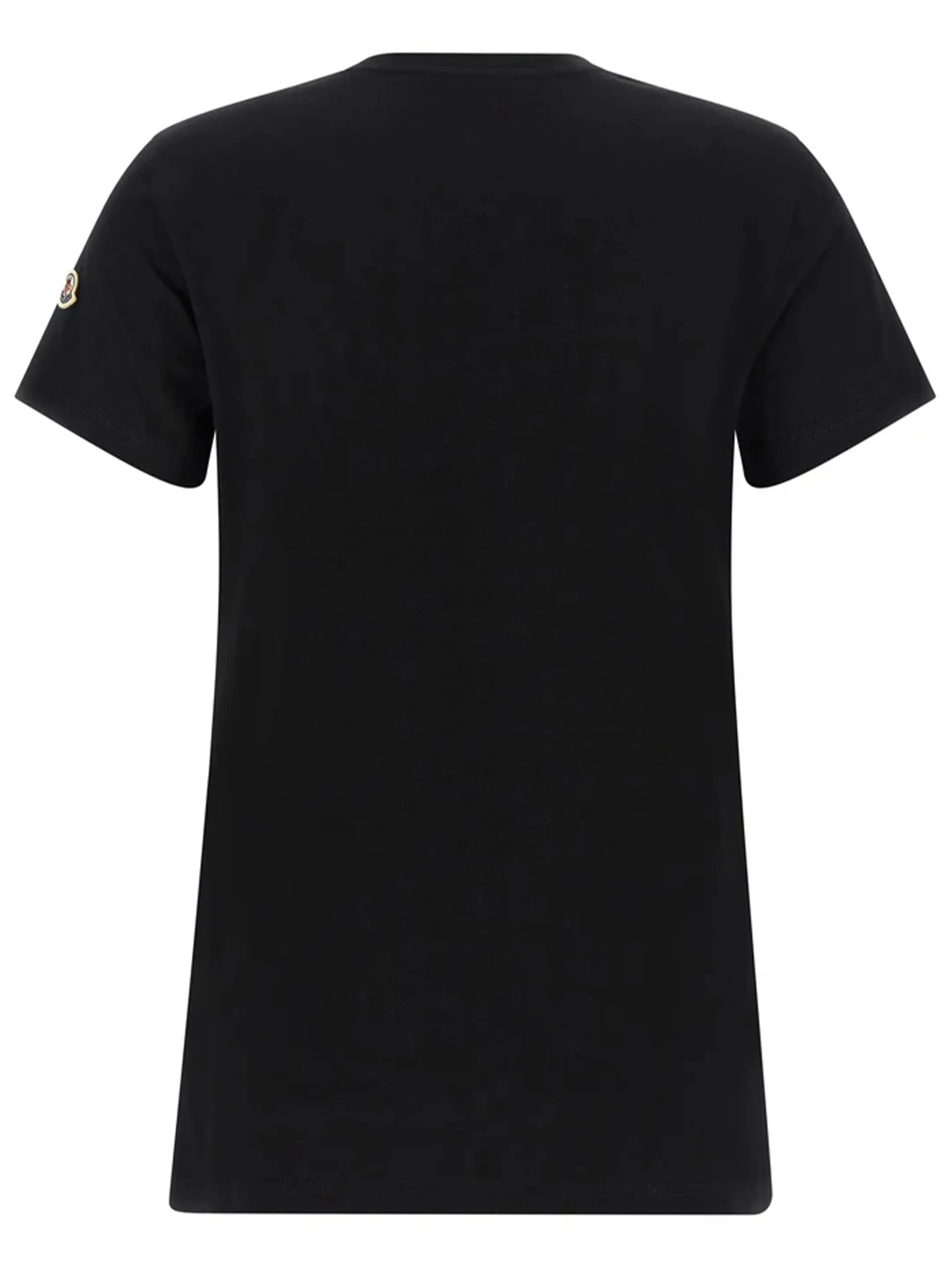 COTTON JERSEY T-SHIRT WITH LOGO PATCH BLACK sold by Lord & Taylor product image thumbnail 4