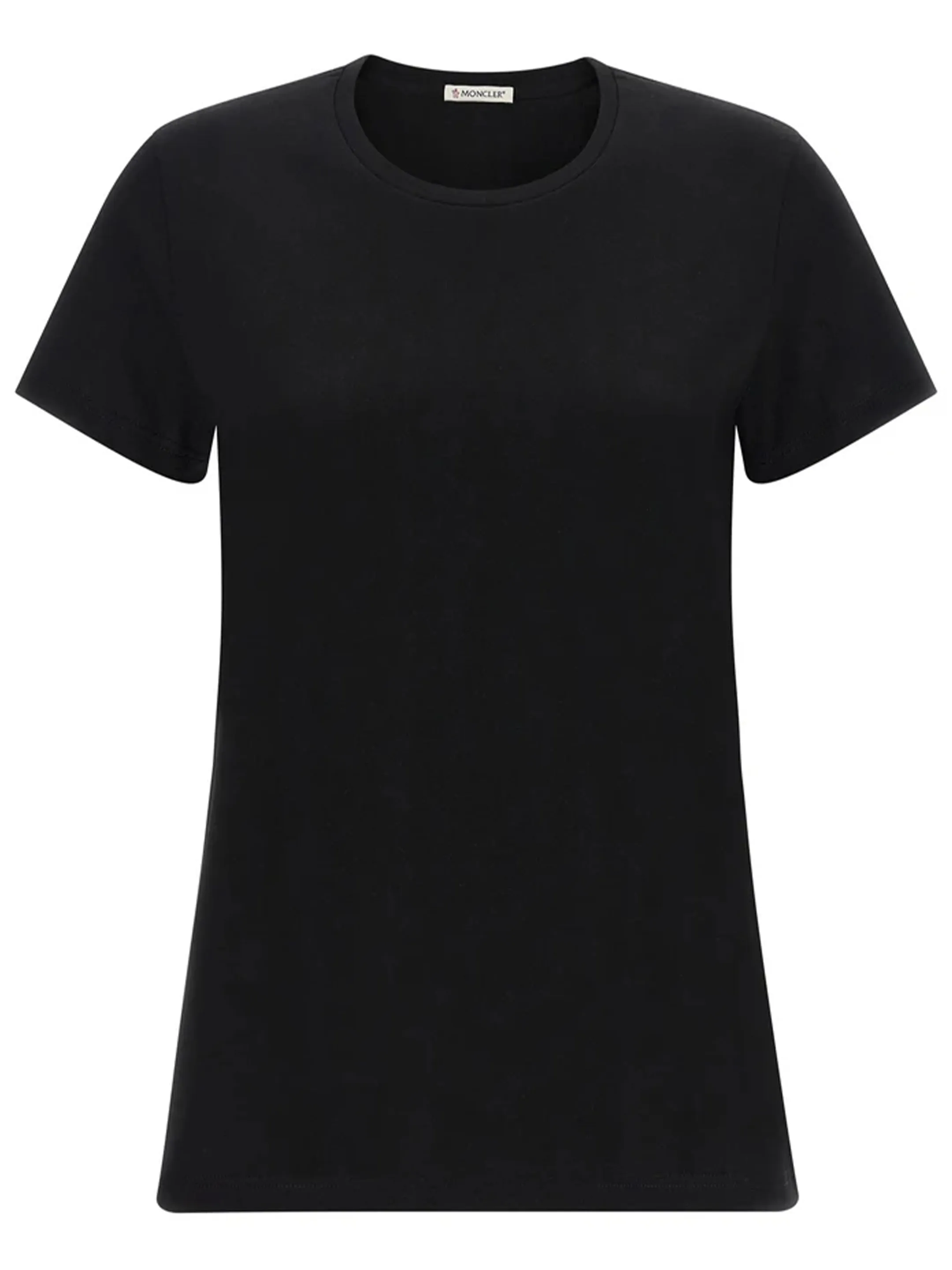 COTTON JERSEY T-SHIRT WITH LOGO PATCH BLACK sold by Lord & Taylor
