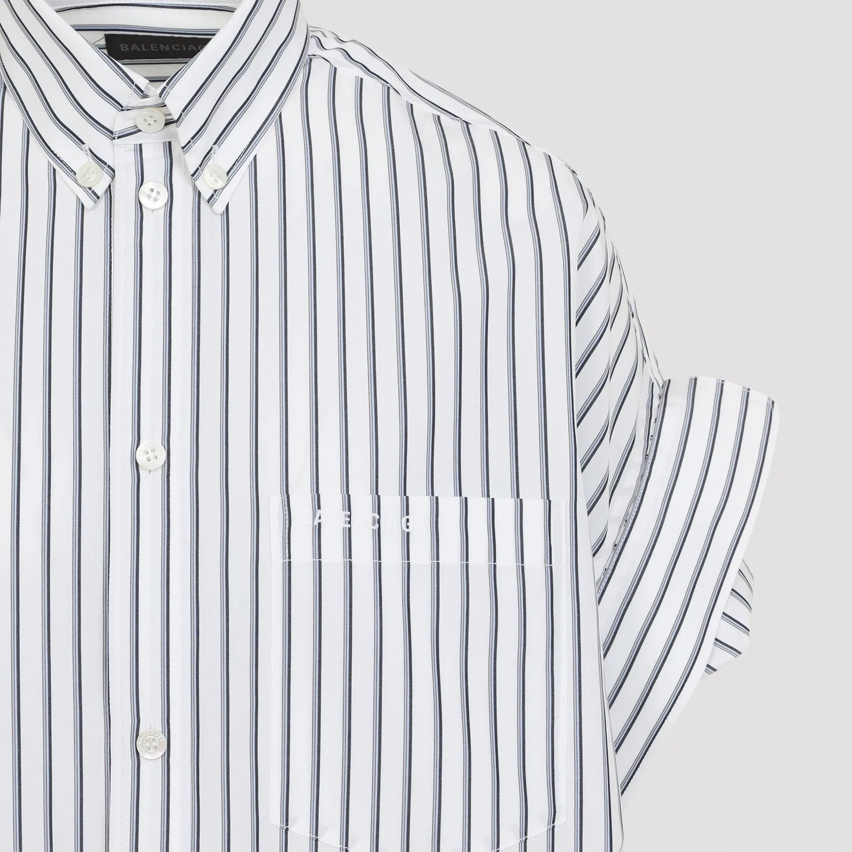 COTTON SHIRT WITH SHORT SLEEVES sold by Lord & Taylor product image thumbnail 5