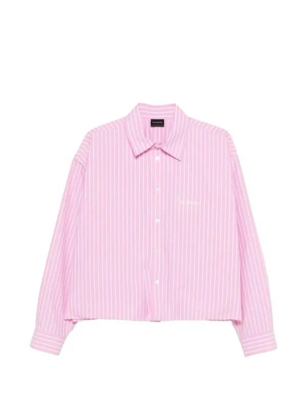 CROPPED SHIRT IN COTTON POPLIN made by Balenciaga