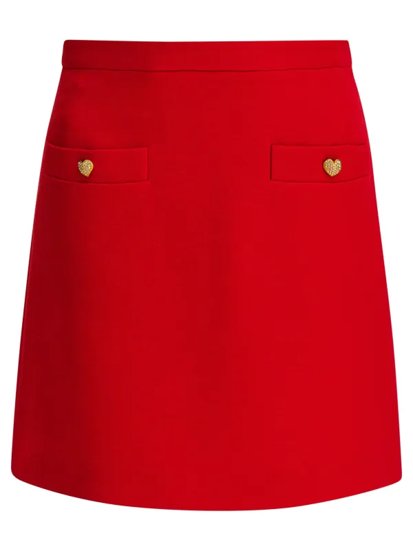 Midi wool skirt made by Valentino