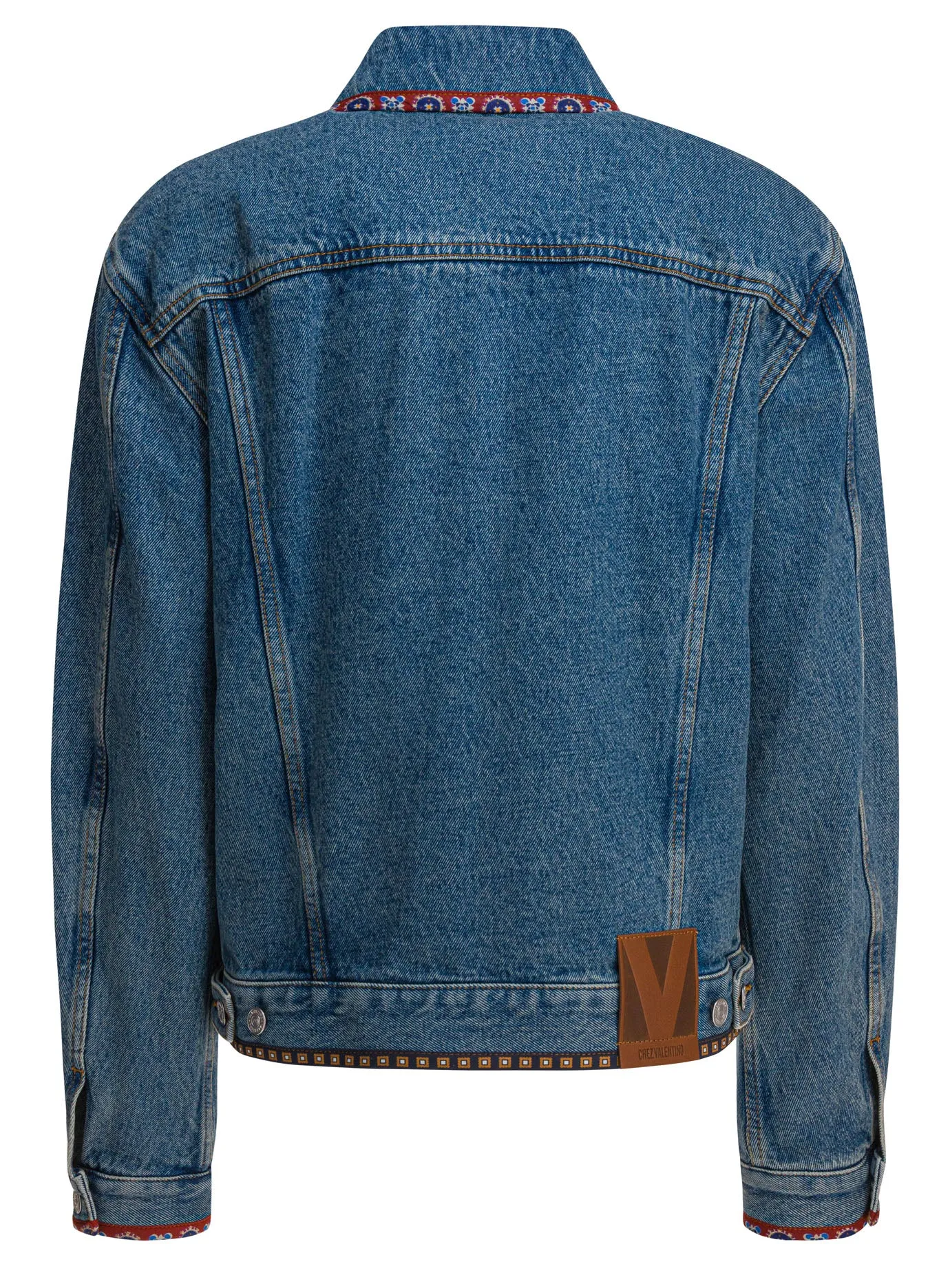 Embroidery denim jacket sold by Lord & Taylor product image thumbnail 2