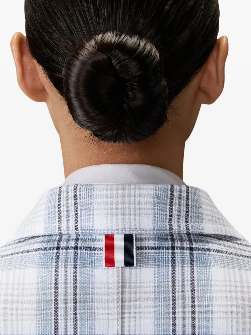 GREY COTTON CROPPED JACKET sold by Lord & Taylor product image thumbnail 5