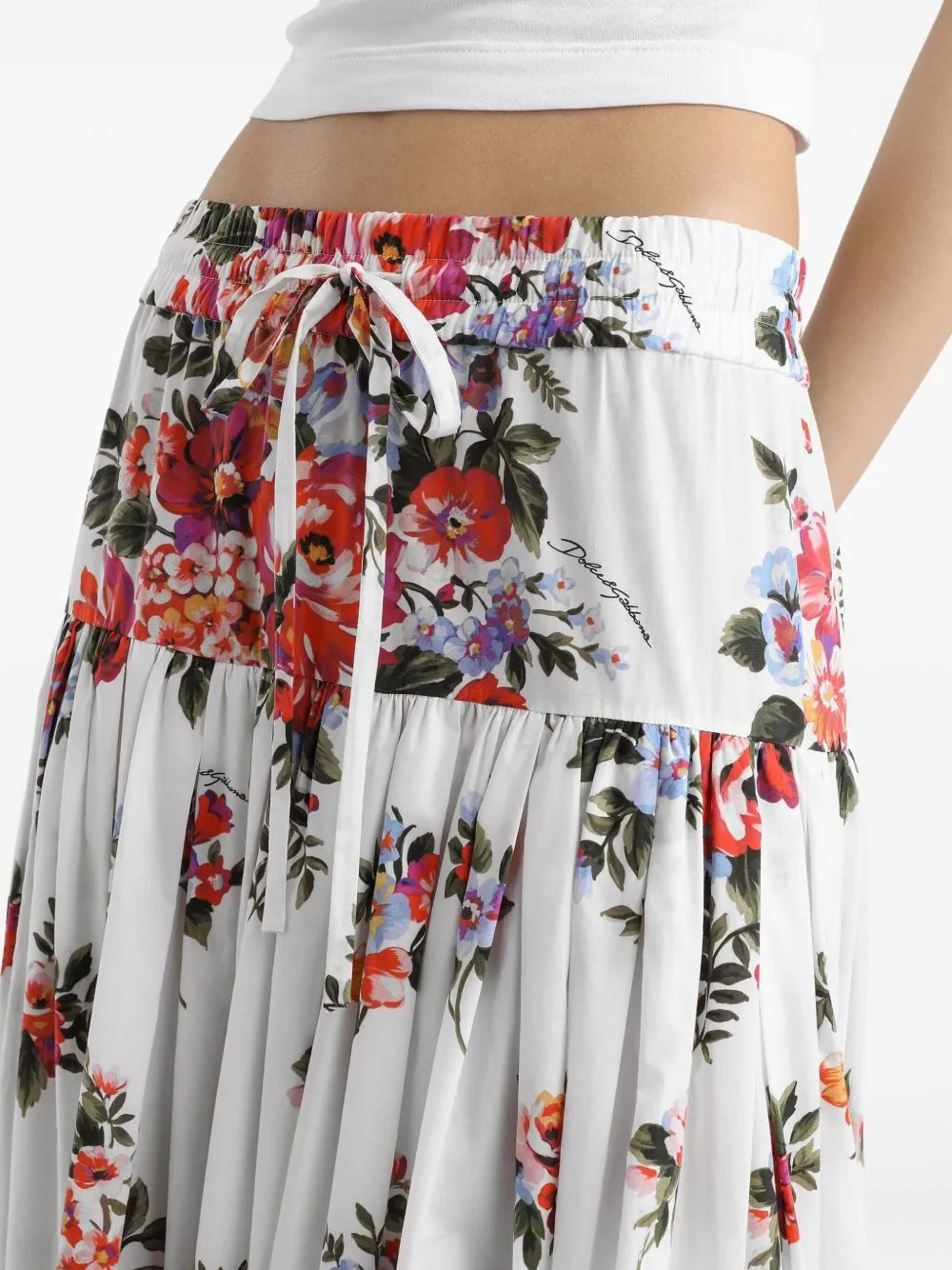 LONG SKIRT WITH FLORAL PRINT sold by Lord & Taylor product image thumbnail 4