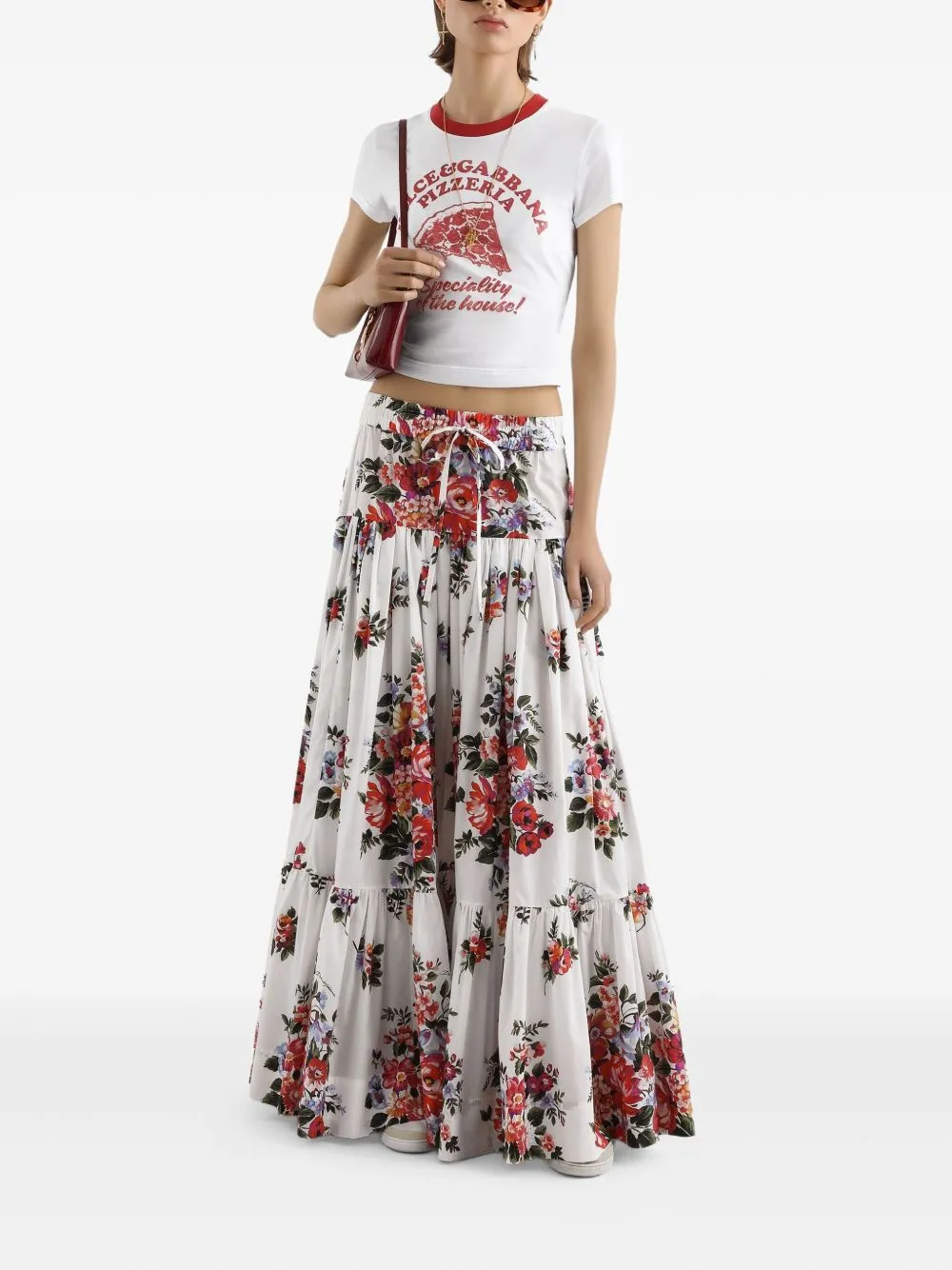 LONG SKIRT WITH FLORAL PRINT sold by Lord & Taylor product image thumbnail 3