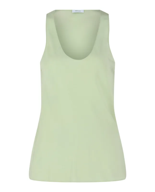 Silk Tank Top made by Salvatore Ferragamo