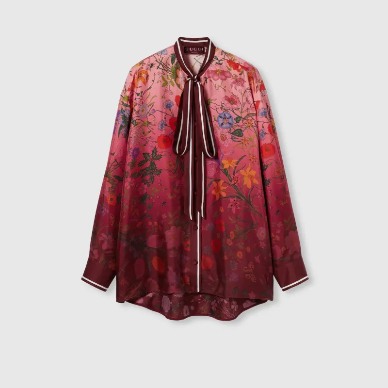 Silk shirt with bow at the neck sold by Lord & Taylor
