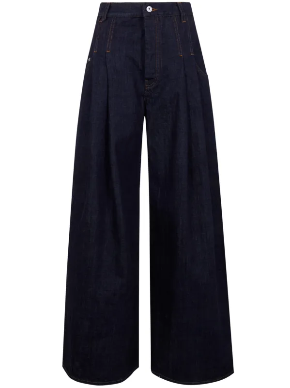 "LE DE-NIMES SOURO" WIDE LEG JEANS made by Jacquemus