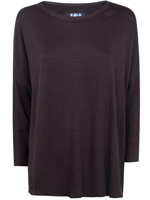 "ATA" LIETO LINEN ROUND NECK SWEATER made by Labo.Art