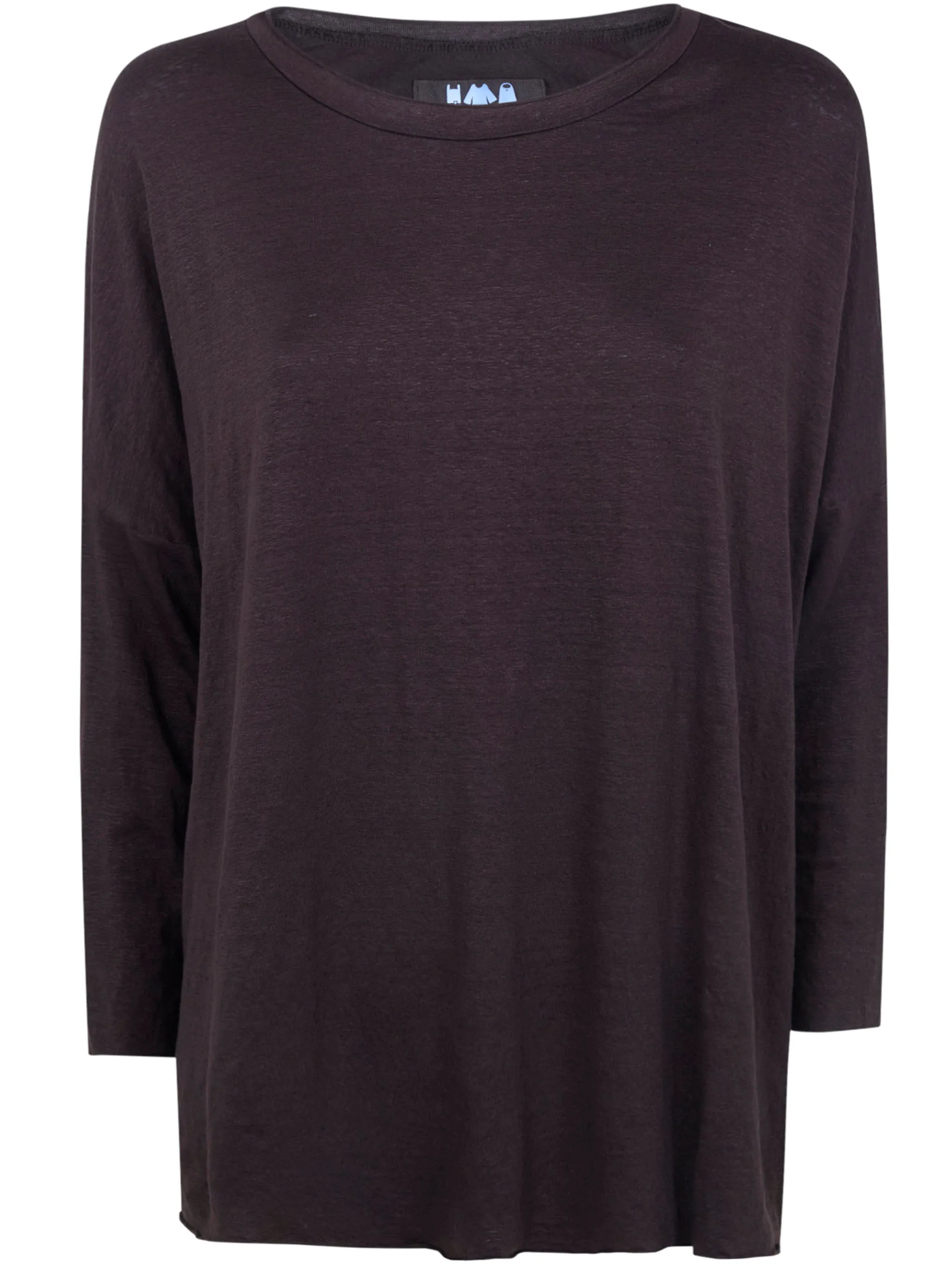 "ATA" LIETO LINEN ROUND NECK SWEATER sold by Lord & Taylor