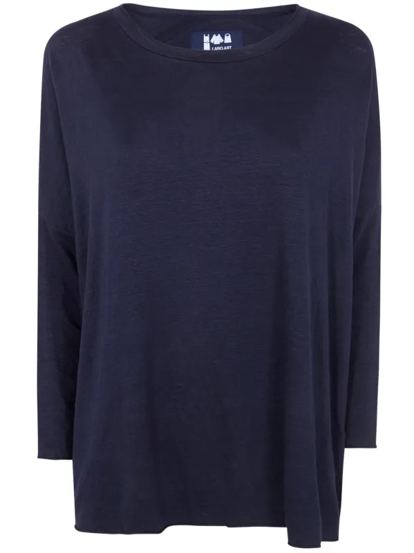 "ATA" LIETO LINEN ROUND NECK SWEATER made by Labo.Art