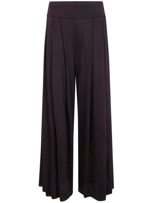 "BUBI" LIETO LINEN WIDE LEG TROUSERS made by Labo.Art