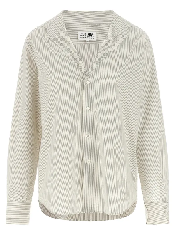 Trompe l'oeil collar shirt made by Maison Margiela
