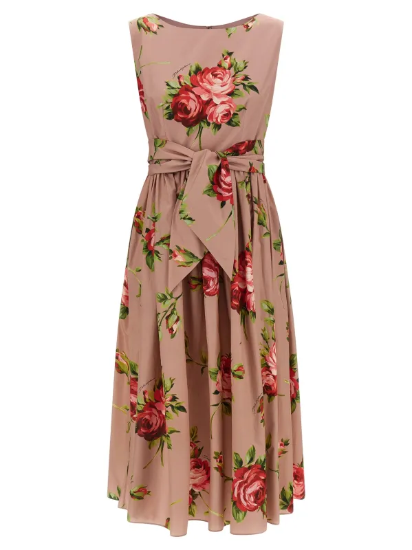 'Bouquet Rose' dress made by Dolce & Gabanna