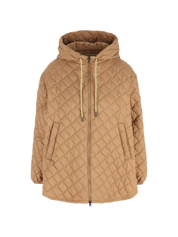 QUILTED HOODED JACKET sold by Lord & Taylor