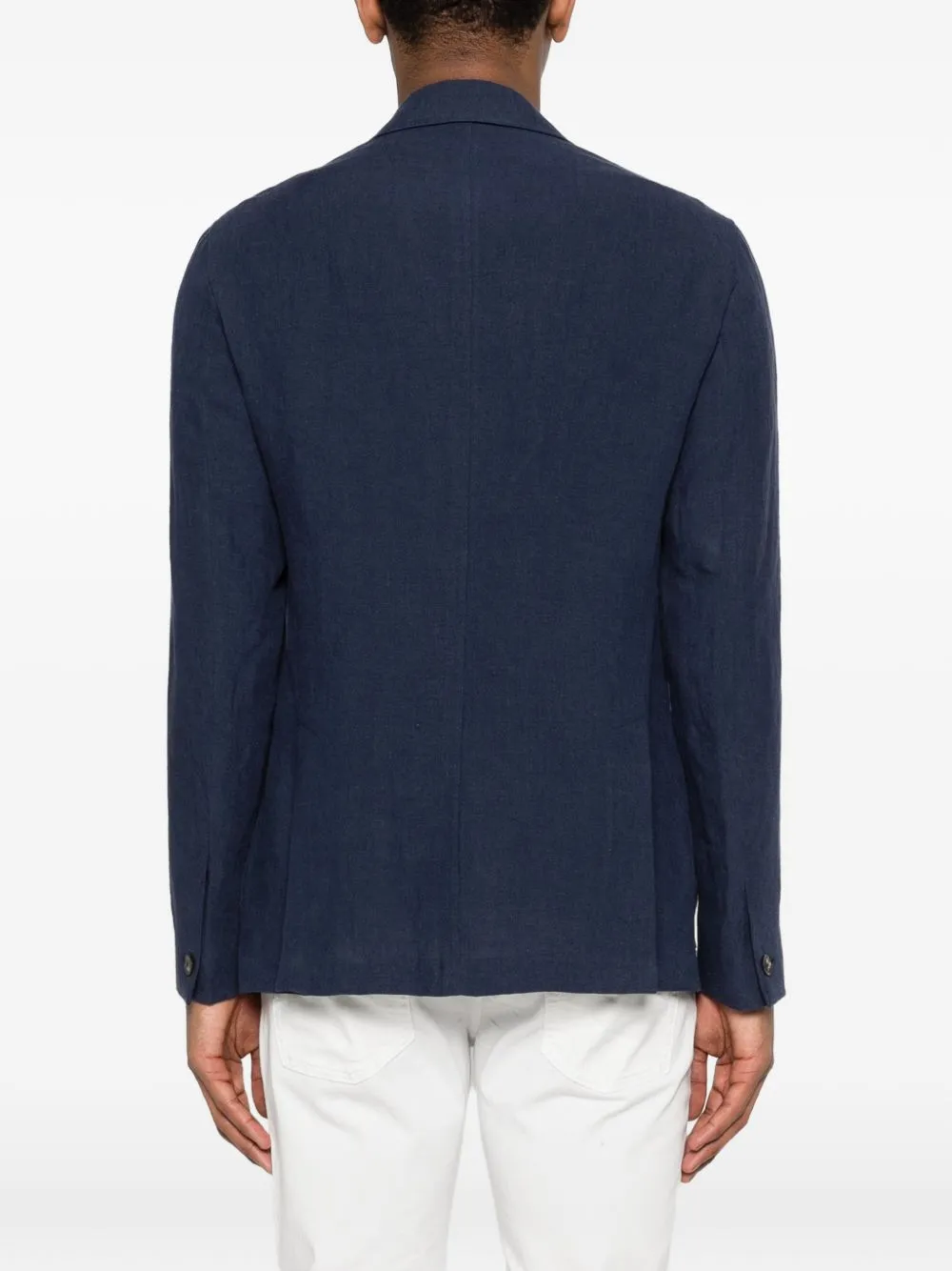 LINEN NOTCHED LAPEL BLAZER sold by Lord & Taylor product image thumbnail 5