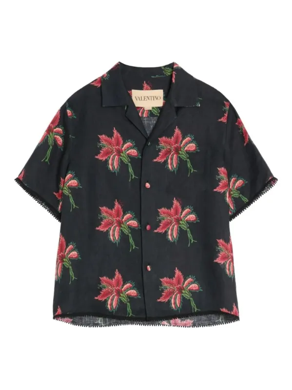 CAMICIA MANICHE CORTE made by Valentino