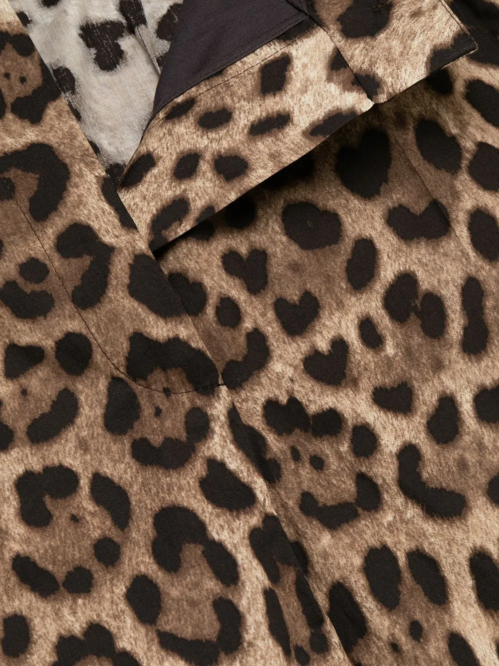 LEOPARD PRINT COTTON SHORTS sold by Lord & Taylor product image thumbnail 3