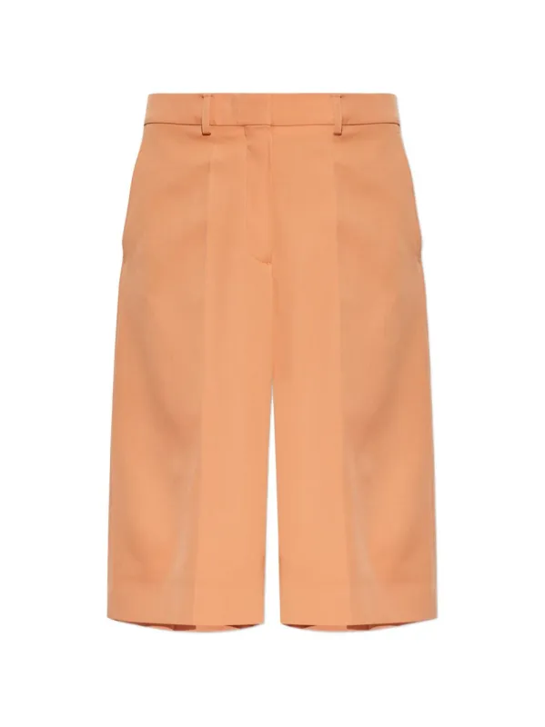 PLEATED WIDE-LEG TROUSERS made by Lord & Taylor