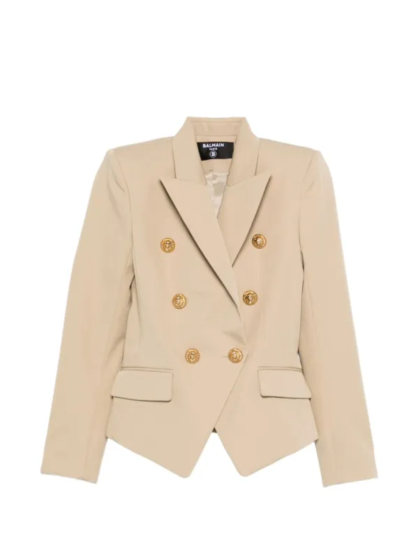SIX-BUTTON BLAZER made by Balmain
