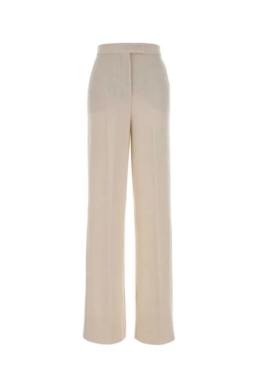 ATTINIA WOOL PIQUET TROUSERS made by MaxMara