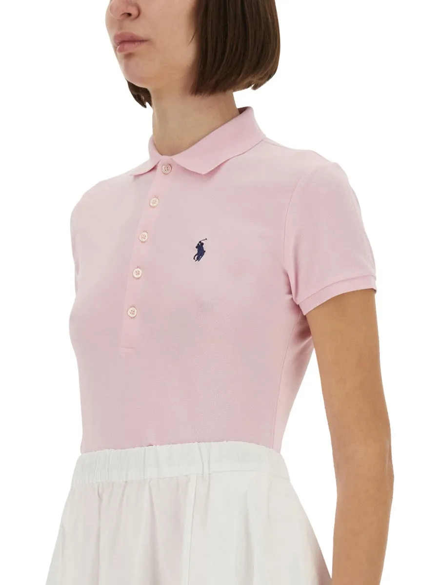 JULIE SLIM POLO SHIRT sold by Lord & Taylor product image thumbnail 4