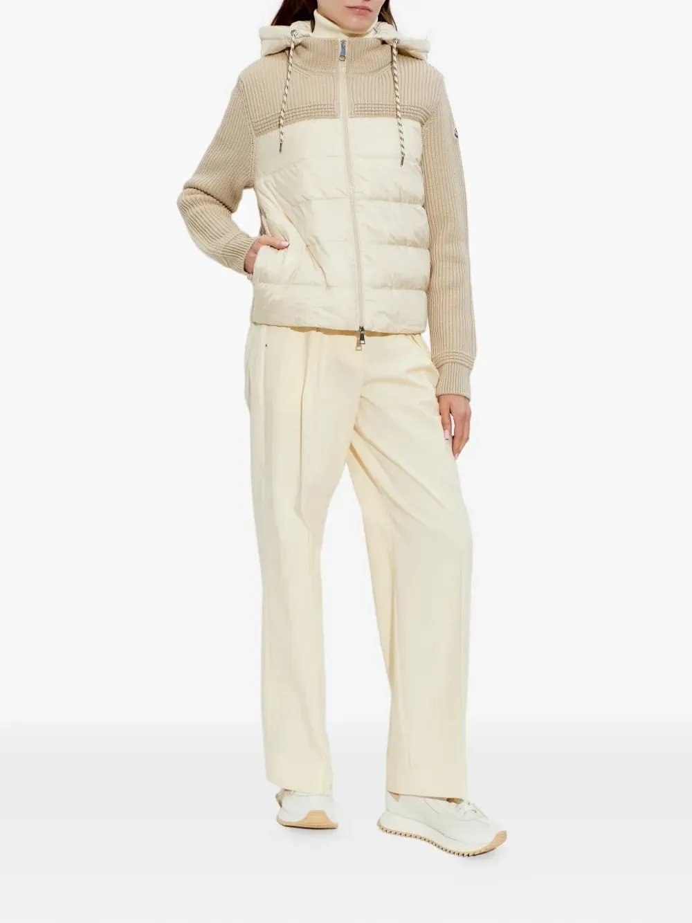 BEIGE WOOL POLYESTER CARDIGAN sold by Lord & Taylor product image thumbnail 2