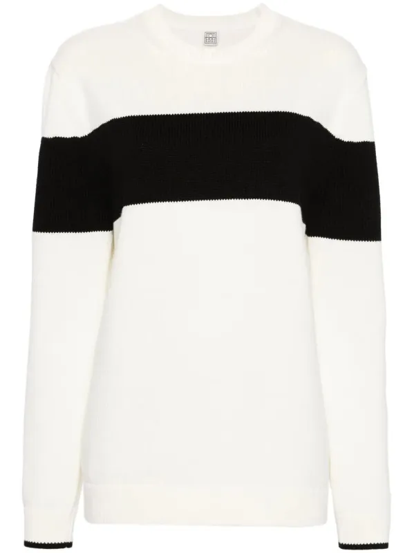 WHITE BLACK COTTON POLYESTER TEE KNIT sold by Lord & Taylor