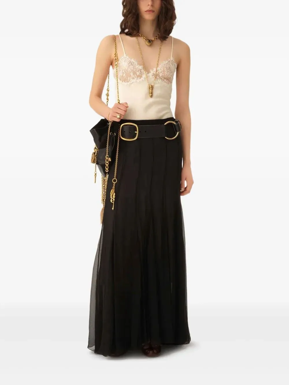 HT20 EDEN WHITE SILK TOP sold by Lord & Taylor product image thumbnail 2