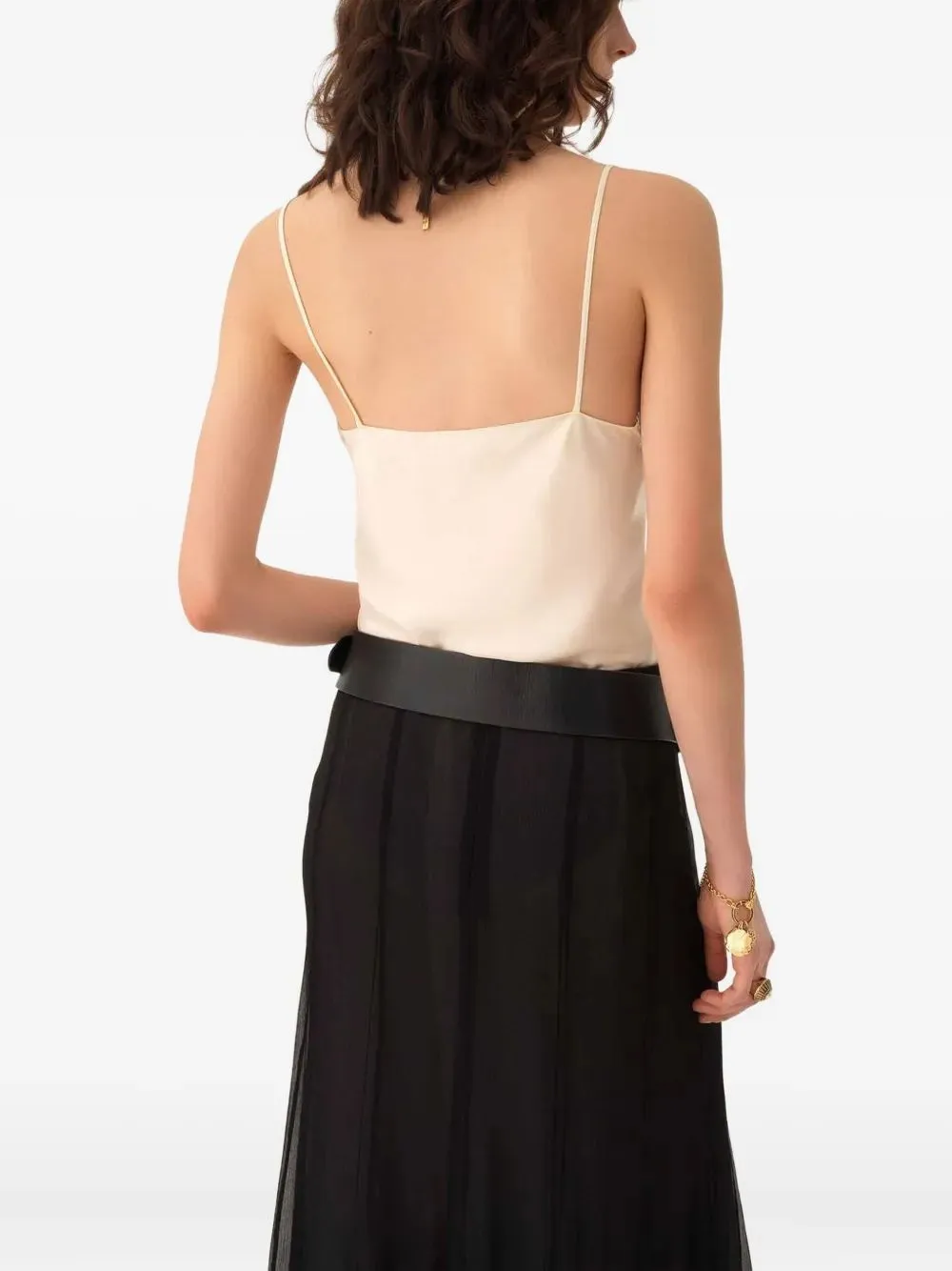HT20 EDEN WHITE SILK TOP sold by Lord & Taylor product image thumbnail 3