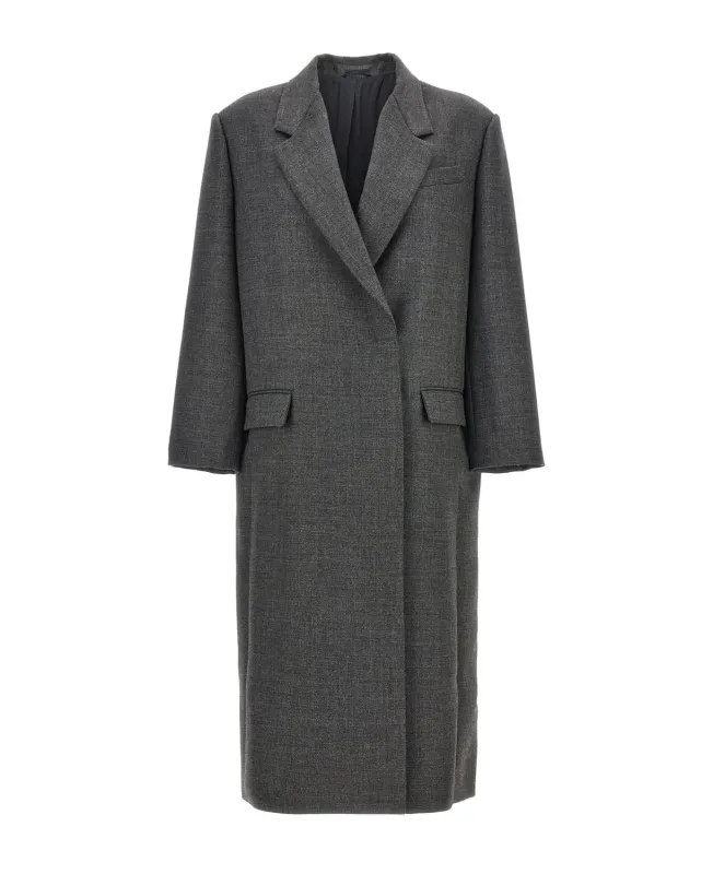 DOUBLE BREASTED VIRGIN WOOL COAT sold by Lord & Taylor