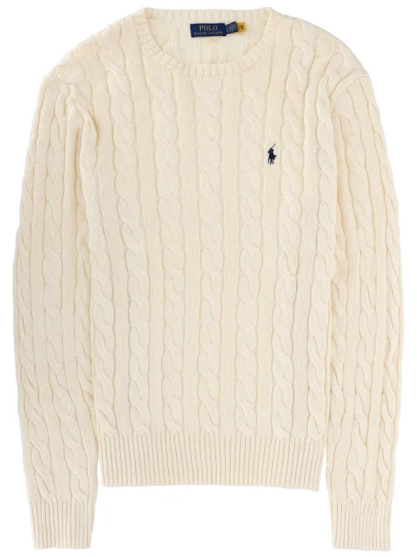CABLE KNIT WITH LOGO made by Polo by Ralph Lauren
