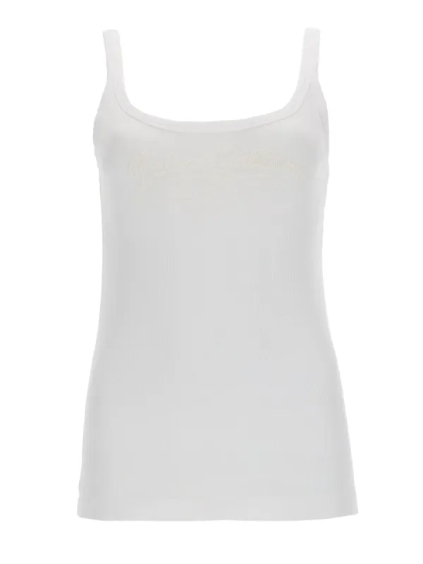 TANK TOP WITH LOGO made by Dolce & Gabanna