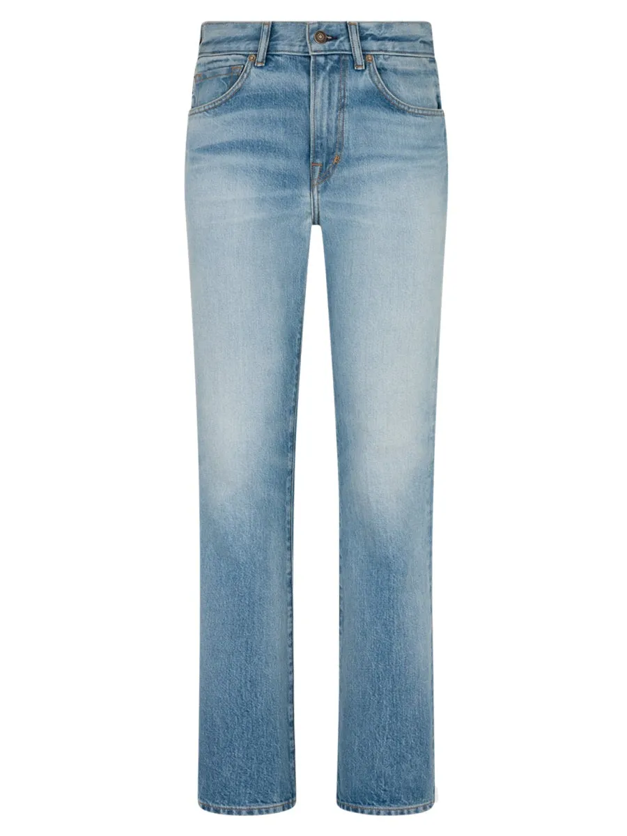 "STONE" WASHED DENIM JEANS sold by Lord & Taylor
