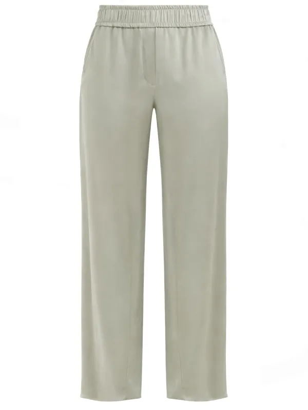 SILK SATIN TRACK PANTS sold by Lord & Taylor